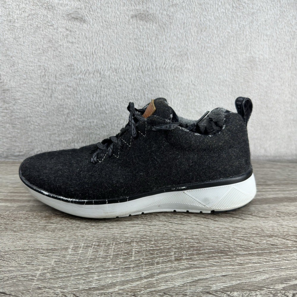 PENDLETON Women's Sz 6.5 Lace Up Water-Resistant Wool Sneakers Gray Comfy Vibram
